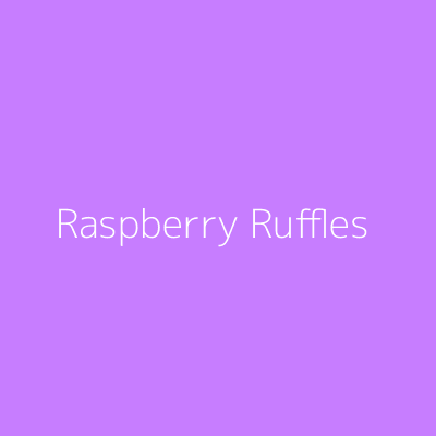 Raspberry Ruffles